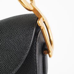 Dior Saddle Shoulder Bag Black