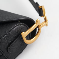 Dior Saddle Shoulder Bag Black