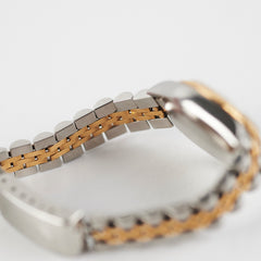 ITEM 23 - Rolex Datejust 26mm Mother of pearl ruby Two Tone Watch