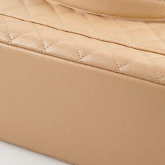 Chanel Caviar GST Grand Shopping Tote Beige