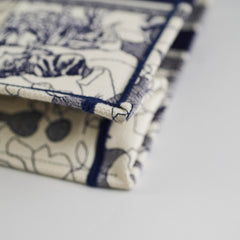 ITEM 20 - Dior Large Book Tote Around the World Navy