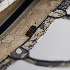 ITEM 20 - Dior Large Book Tote Around the World Navy