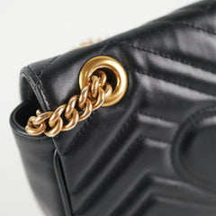 Gucci Mini Marmont Black Shoulder Bag