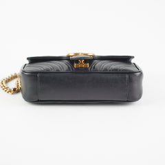 Gucci Mini Marmont Black Shoulder Bag