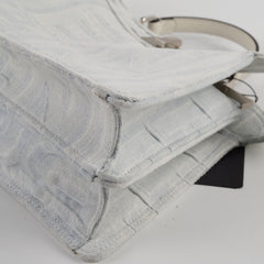 Fendi/Marc Jacobs Medium Peekaboo IseeU Denim White