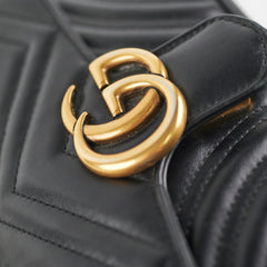 Gucci Mini Marmont Black Shoulder Bag