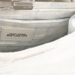 Fendi/Marc Jacobs Medium Peekaboo IseeU Denim White