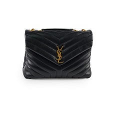 Saint Laurent Lou Medium Bag Black