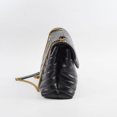 Saint Laurent Lou Medium Bag Black