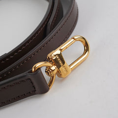 Louis Vuitton 16MM Epi Ebene Adjustable Shoulder Strap