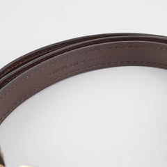 Louis Vuitton 16MM Epi Ebene Adjustable Shoulder Strap