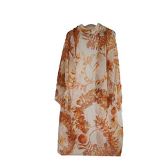 Chanel Floral Size 34 Paris-Athens Silk Baroque Pattern Kimono Jacket