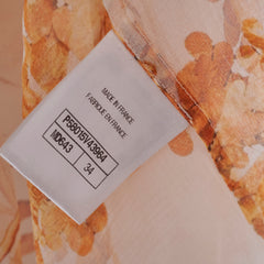 Chanel Floral Size 34 Paris-Athens Silk Baroque Pattern Kimono Jacket