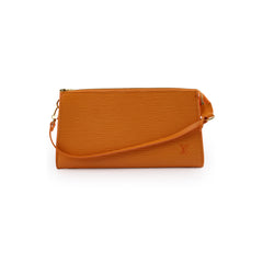 Louis Vuitton Epi Pochette Orange