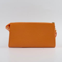 Louis Vuitton Epi Pochette Orange
