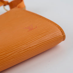 Louis Vuitton Epi Pochette Orange