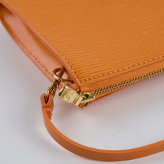 Louis Vuitton Epi Pochette Orange