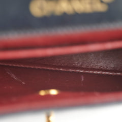 Chanel Vintage Matelasse Lambskin Bag Black