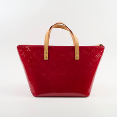 Louis Vuitton Red Vernis Tote Bag