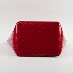 Louis Vuitton Red Vernis Tote Bag