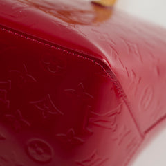Louis Vuitton Red Vernis Tote Bag