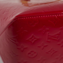 Louis Vuitton Red Vernis Tote Bag