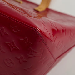 Louis Vuitton Red Vernis Tote Bag