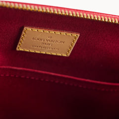 Louis Vuitton Red Vernis Tote Bag