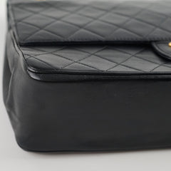 Chanel Medium Vintage Classic Double Flap Lambskin Black