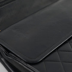 Chanel Medium Vintage Classic Double Flap Lambskin Black