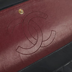 Chanel Medium Vintage Classic Double Flap Lambskin Black