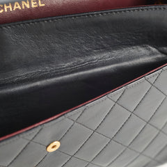 Chanel Medium Vintage Classic Double Flap Lambskin Black