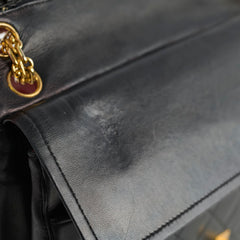 Chanel Medium Vintage Classic Double Flap Lambskin Black