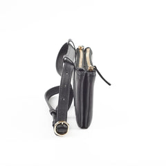 Chanel Lambskin Mania Waist Belt Black