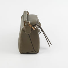 Loewe Mini Puzzle Calfskin Khaki