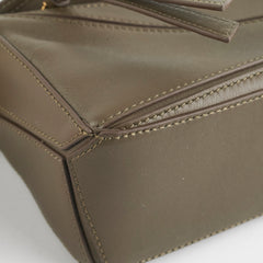 Loewe Mini Puzzle Calfskin Khaki