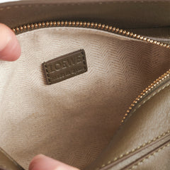 Loewe Mini Puzzle Calfskin Khaki