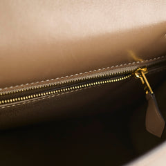 Hermes Kelly 28 Tadelakt Etoupe Stamp A