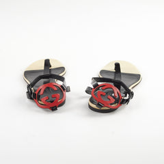 Gucci Vernice Soft GG Sandal 38