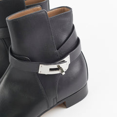 Hermes Kelly Size 35.5 Black Boots