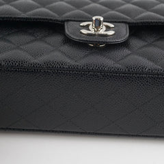 Chanel Small Caviar Classic Flap Black