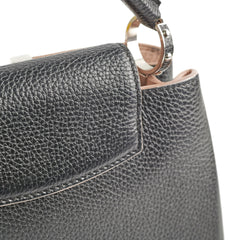 Louis Vuitton Capucines BB Taurillon Black Pink