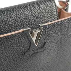 Louis Vuitton Capucines BB Taurillon Black Pink