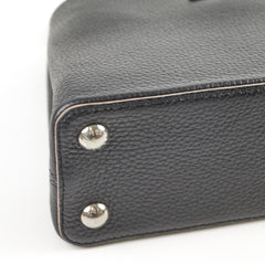 Louis Vuitton Capucines BB Taurillon Black Pink
