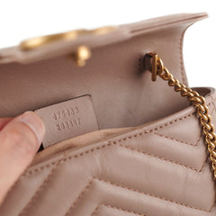 Gucci Super Marmont Pink Crossbody Bag