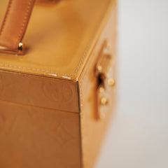 Louis Vuitton Vernis Patent Box Yellow