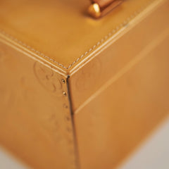 Louis Vuitton Vernis Patent Box Yellow