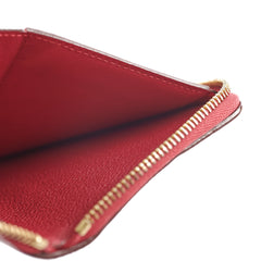 Louis Vuitton Zippy Wallet Empiente Red