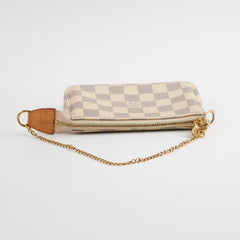 Louis Vuitton Mini Pochette Damier Azur
