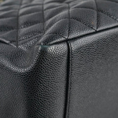Chanel Caviar Grand Shopping Tote GST Black